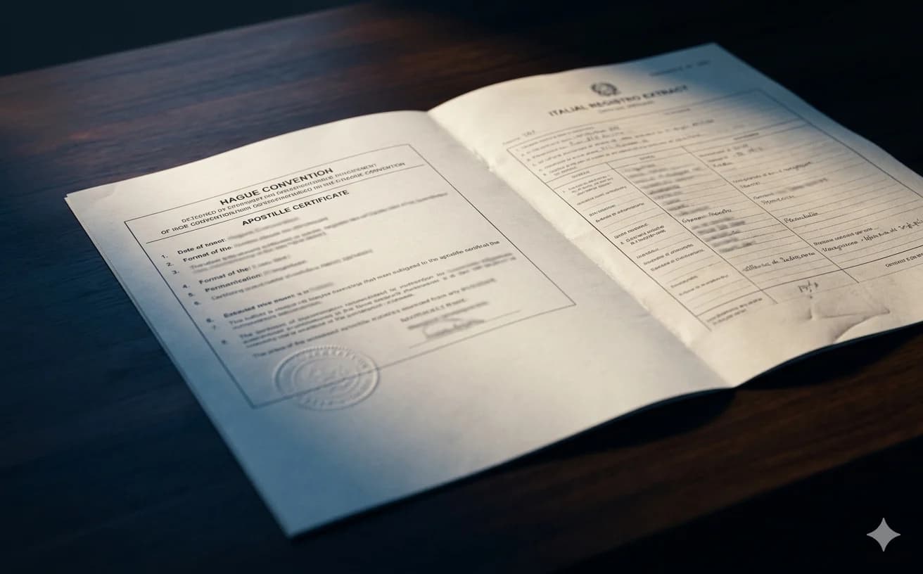 Apostilla de la Convención de La Haya en Italia
