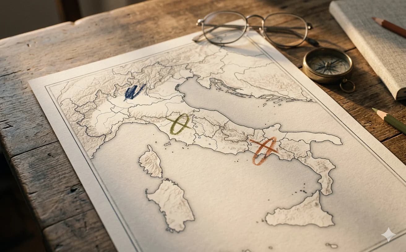 Cómo elegir la región donde vivir en Italia